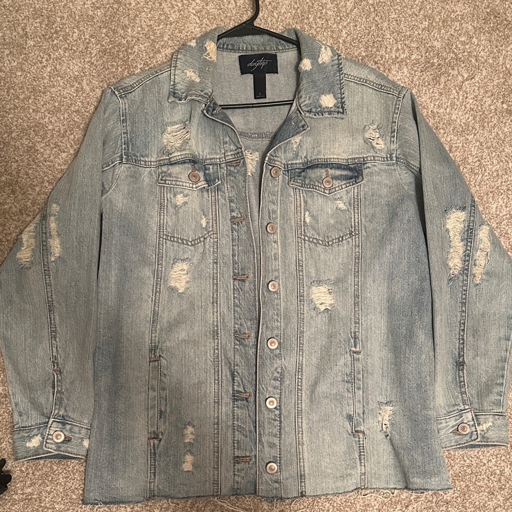 Daytrip Distressed Denim Jacket